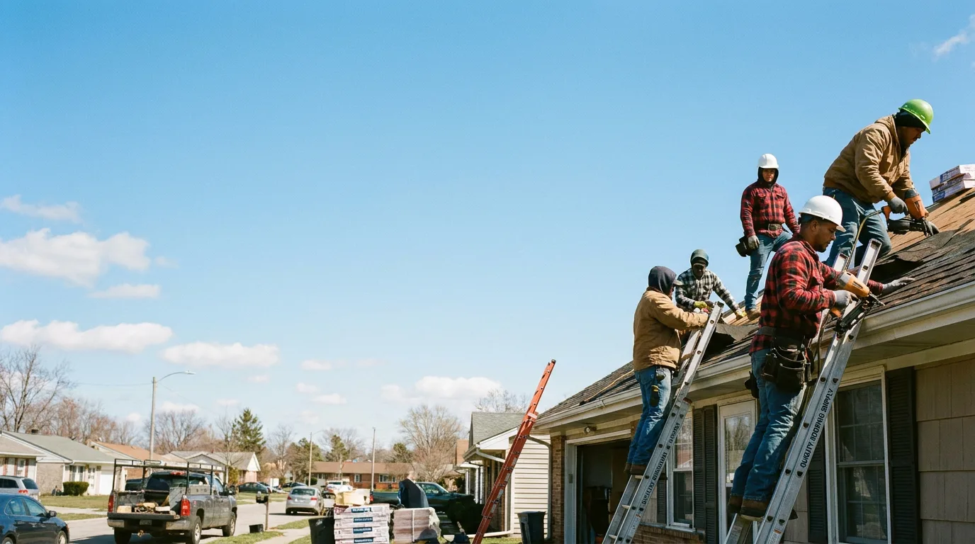 Roofing in Ecorse, MI near me